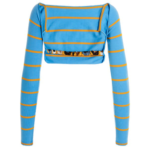 Emilio Pucci Cut-out Cropped Sweater