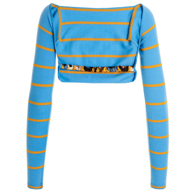 Emilio Pucci Cut-out Cropped Sweater