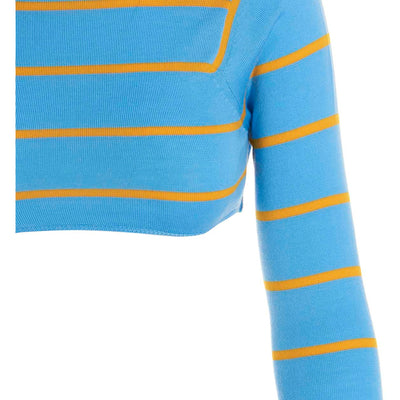 Emilio Pucci Cut-out Cropped Sweater