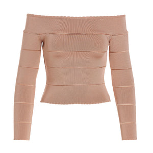 Alexandre Vauthier Off-shoulder Top