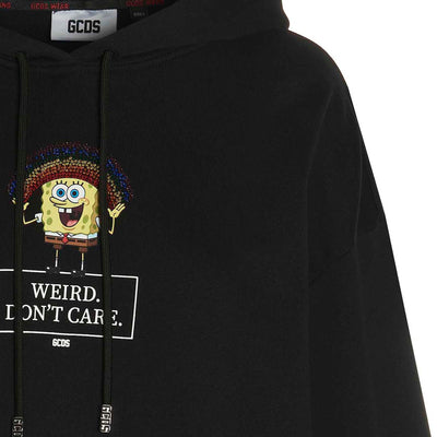 Gcds Dont Care Capsule Hoodie With Dont Care Capsule