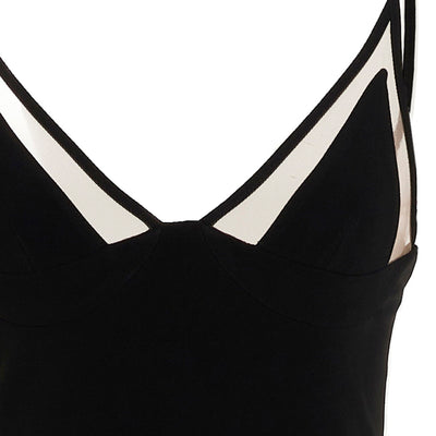 David Koma Open Leg Cami Dress