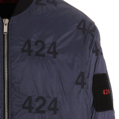 424 Reversible Logo Bomber Jacket.