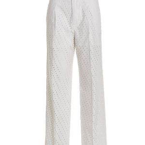 Nude Visible Button Jeans