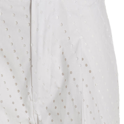Nude Visible Button Jeans