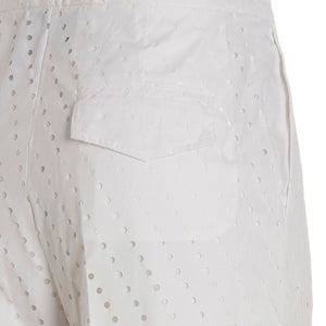 Nude Visible Button Jeans