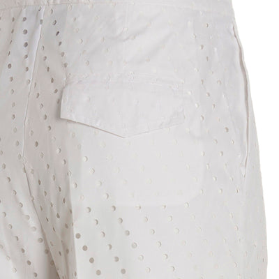 Nude Visible Button Jeans