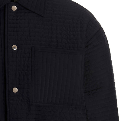 Khrisjoy Chore Quilted Stripes Down Jacket