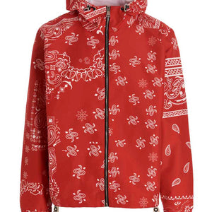 Khrisjoy Windbreaker Bandana Hood Jacket