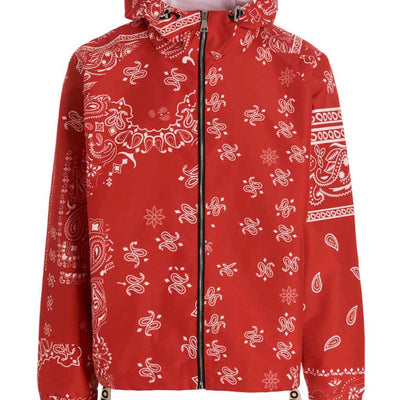 Khrisjoy Windbreaker Bandana Hood Jacket