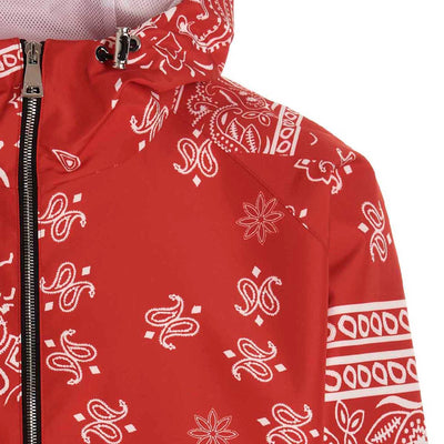 Khrisjoy Windbreaker Bandana Hood Jacket