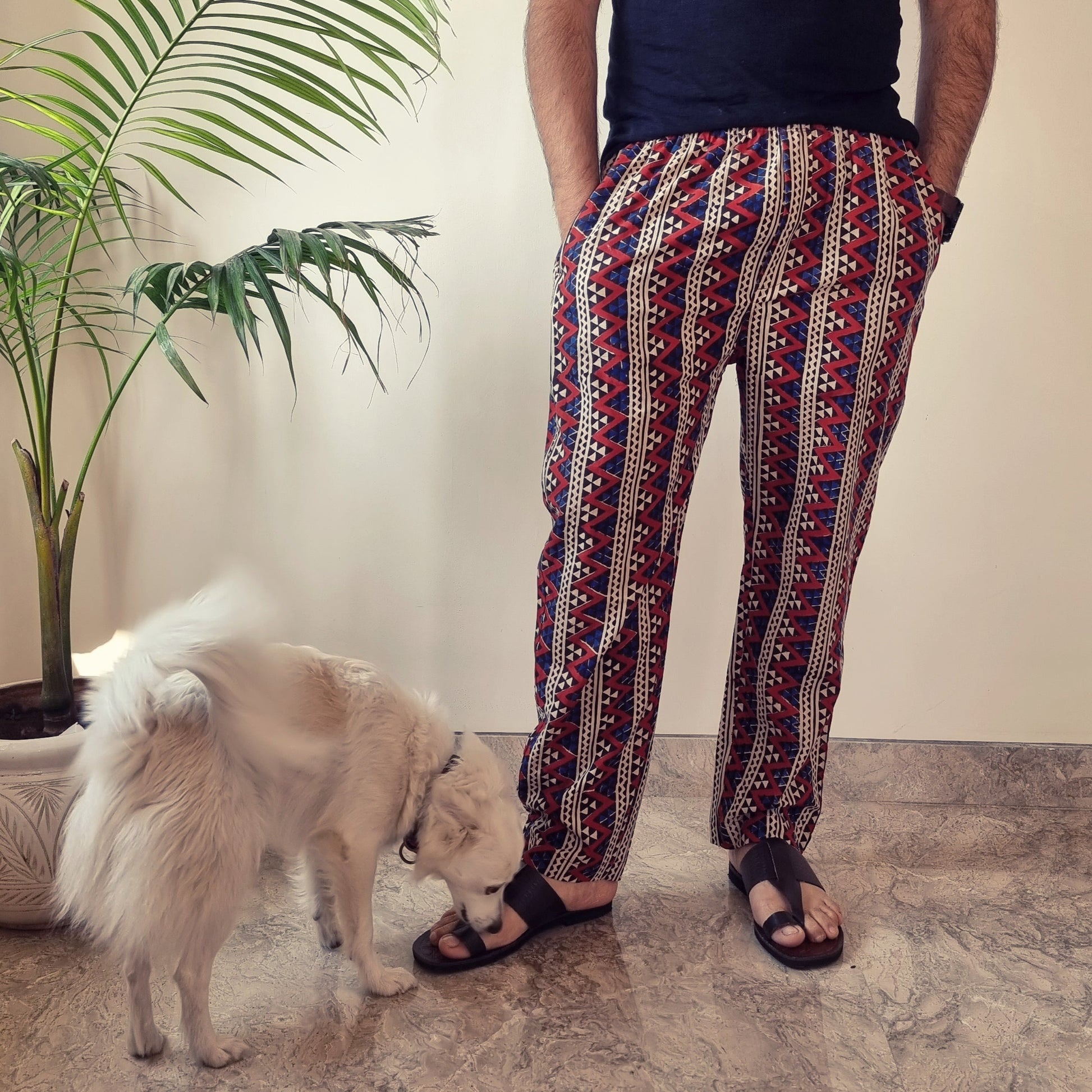 Bagru Block Printed Cotton Men’s Pyjama
