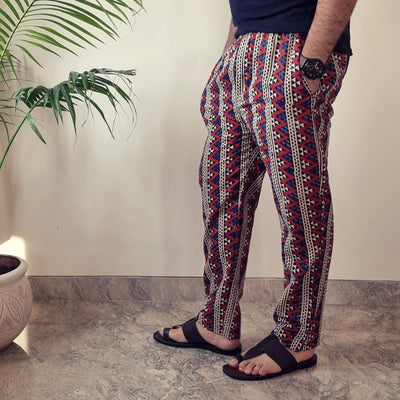 Bagru Block Printed Cotton Men’s Pyjama