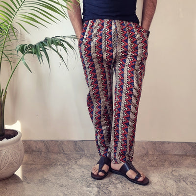 Bagru Block Printed Cotton Men’s Pyjama
