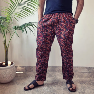 Ajrakh Block Print Cotton Men’s Pyjama
