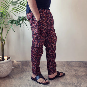Ajrakh Block Print Cotton Men’s Pyjama