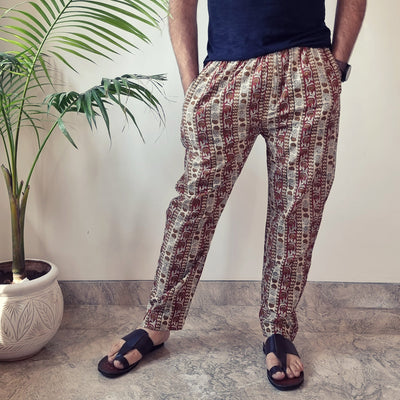 Bagru Block Printed Cotton Men’s Pyjama