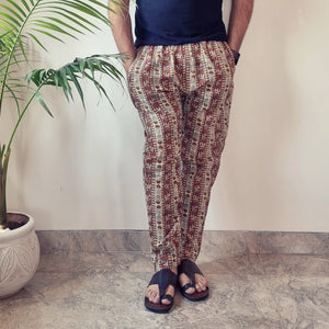 Bagru Block Printed Cotton Men’s Pyjama