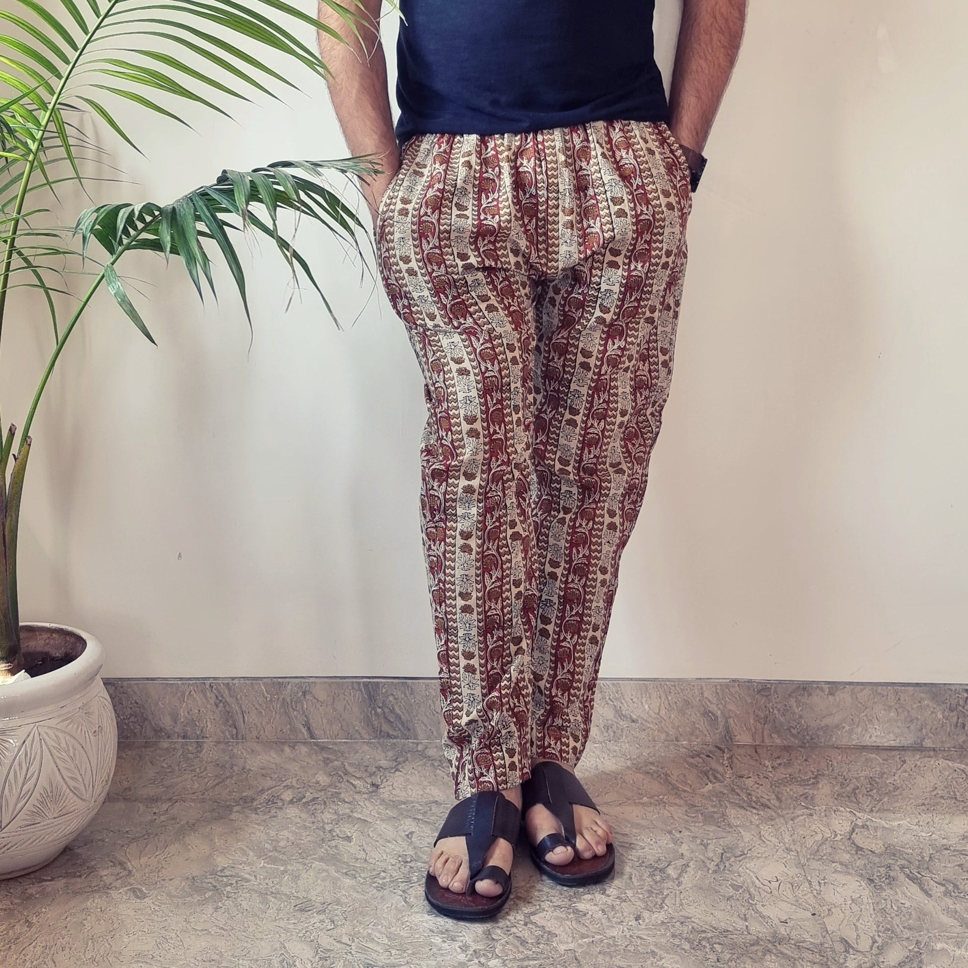 Bagru Block Printed Cotton Men’s Pyjama