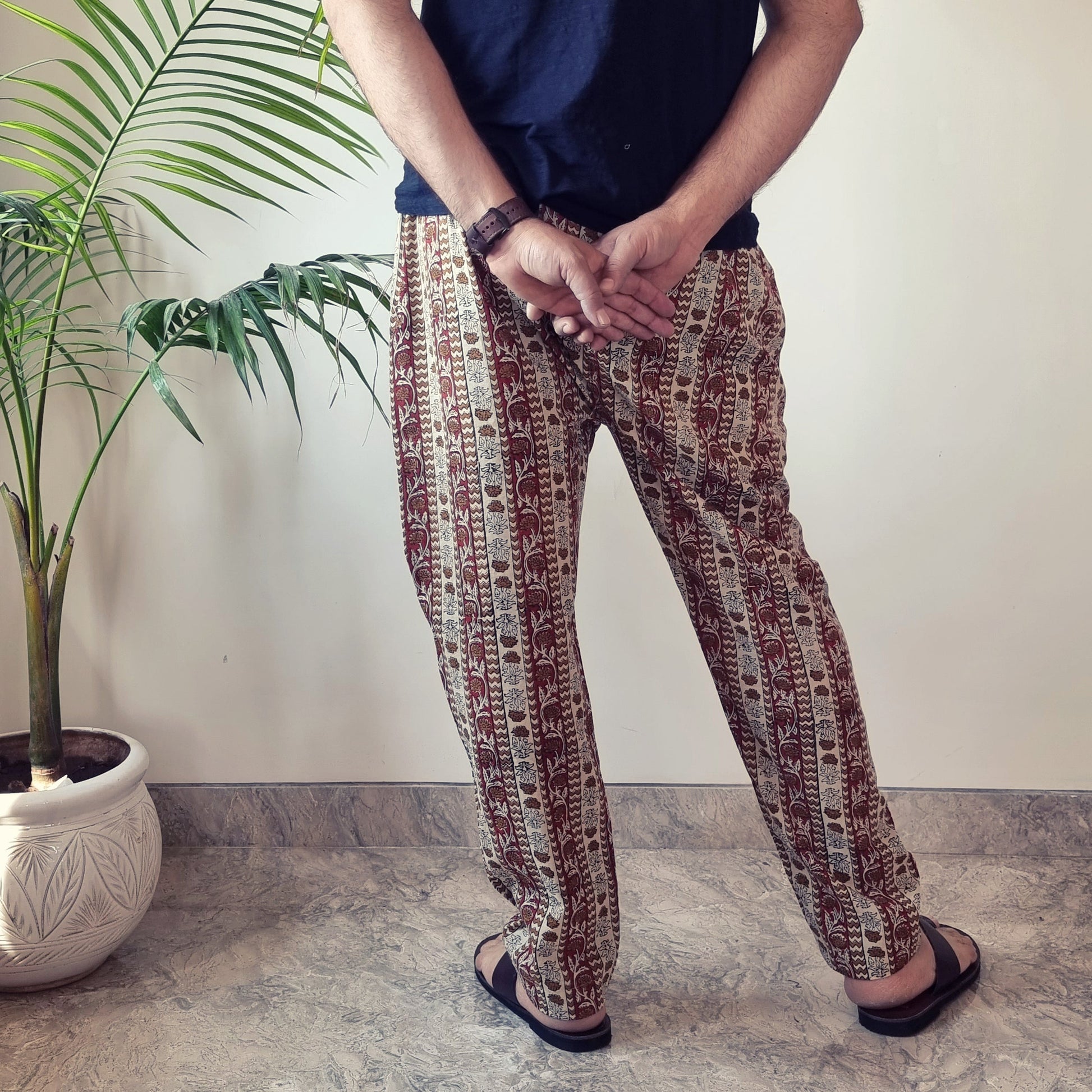 Bagru Block Printed Cotton Men’s Pyjama
