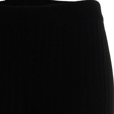 AndreĀdamo Ribbed Flared Trousers