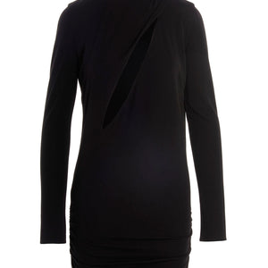 Versace Cut Out Jersey Dress