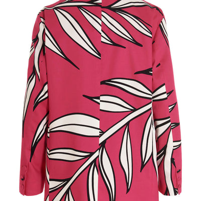 Rochas Floral Print Blazer Jacket