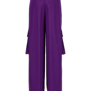Versace Satin Cargo Pants