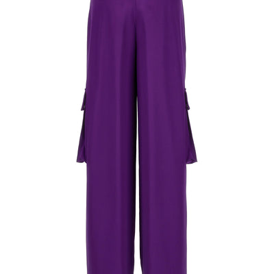 Versace Satin Cargo Pants