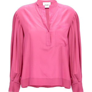 Nude Silk Bloshirt