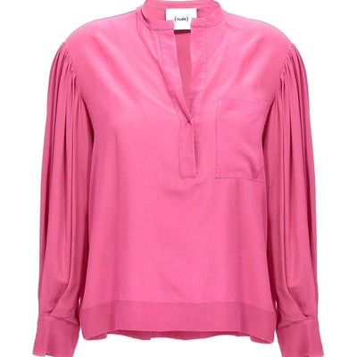 Nude Silk Bloshirt
