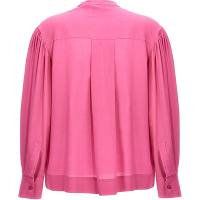 Nude Silk Bloshirt