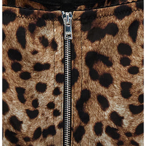Dolce & Gabbana Leopardo Bustier Top