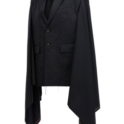 Junya Watanabe Seymo Wool Cape