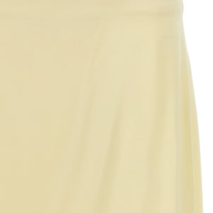 Jil Sander Satin Skirt With Side Slit