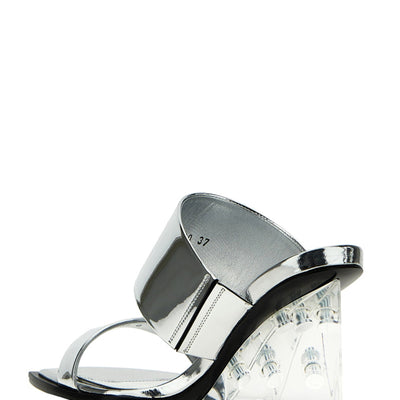 Alexander McQueen Mirror Sandals