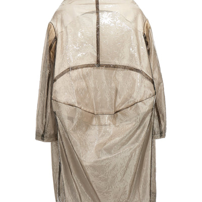 Comme Des Garcons Oversize Texture Trench Coat