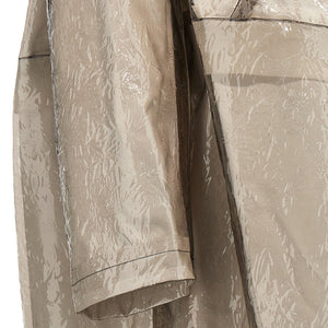 Comme Des Garcons Oversize Texture Trench Coat