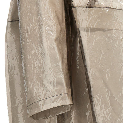 Comme Des Garcons Oversize Texture Trench Coat