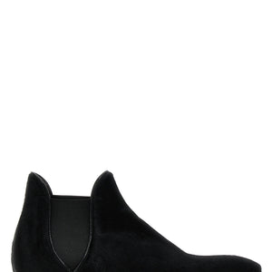 Lidfort Calf Hair Ankle Boots
