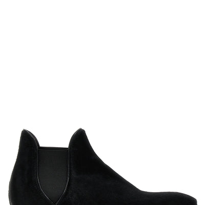 Lidfort Calf Hair Ankle Boots