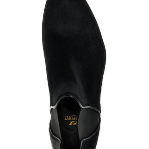 Lidfort Calf Hair Ankle Boots