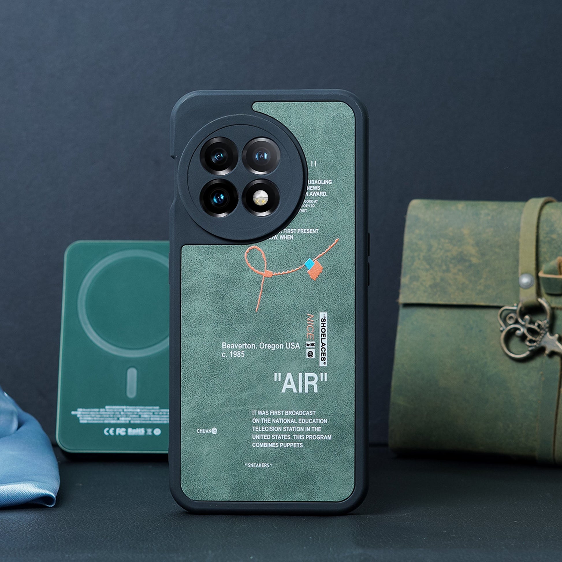OnePlus 11 Sneaker Label Leather Edge Case