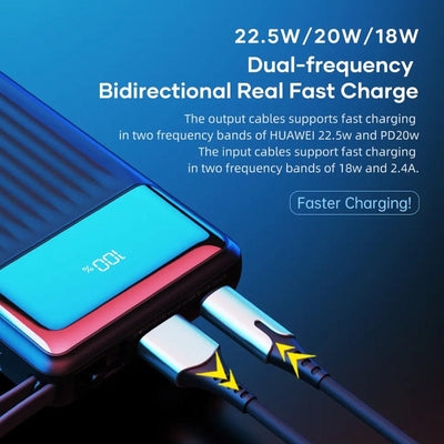 Powerhouse™ Multi-Cable 4-in-1 USB Power Bank