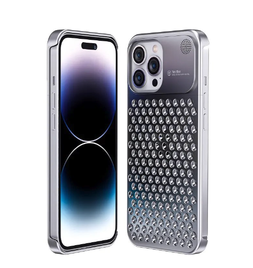 iPhone 14 Series Aero Mesh ® Metallic Hybrid Case