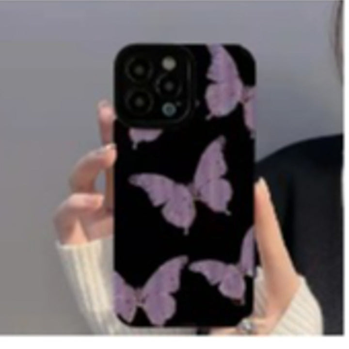 Butterfly Stripe Textured Soft Cases