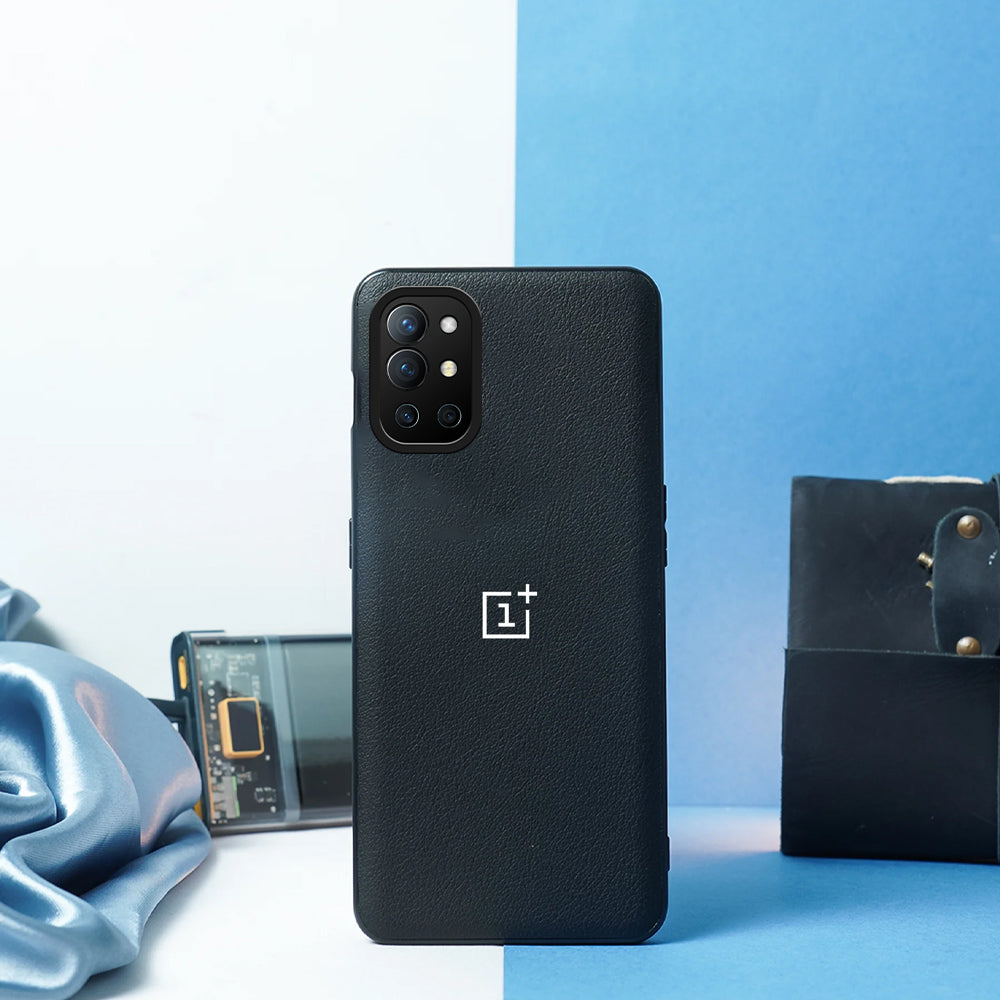 OnePlus 9 Series Classic Leather Texture Logo Case