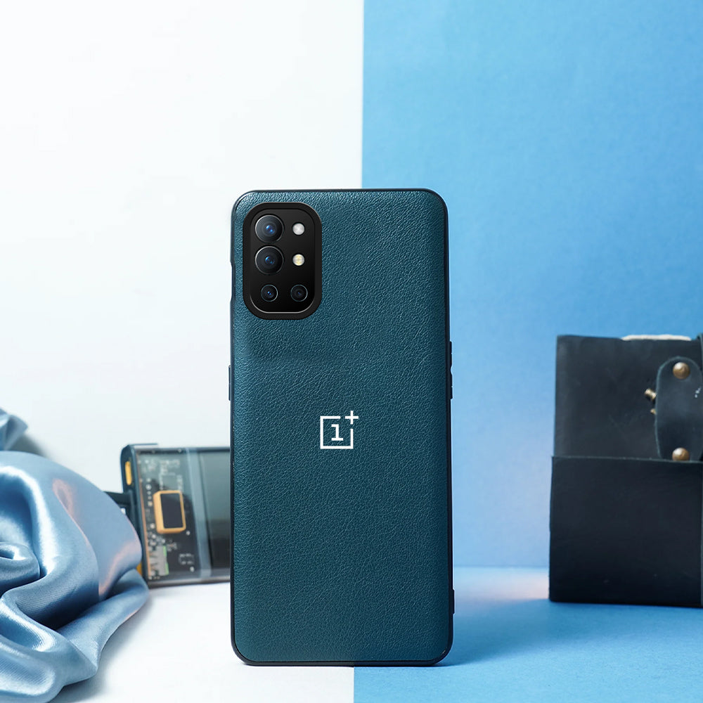 OnePlus 9 Series Classic Leather Texture Logo Case