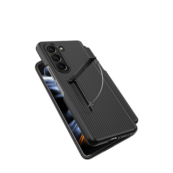 Galaxy Z Fold5 Elegant Hinged Case With Kickstand