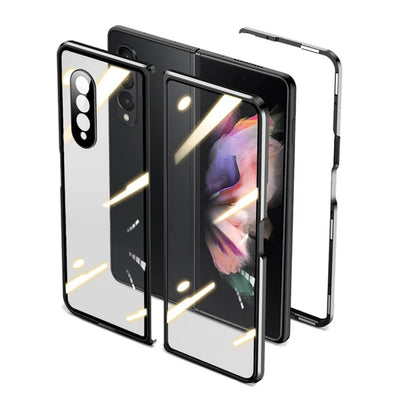 Galaxy Z Fold Series (Front+Back) Protection Magnetic Fit Case